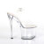 Pleaser RADIANT-708 - White/Clear