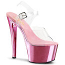 Pleaser SKY-308 - Baby Pink Chrome