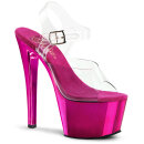 Pleaser SKY-308 - Hot Pink Chrome