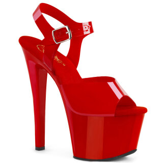 Pleaser SKY-308N - TPU Red