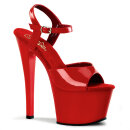 Pleaser SKY-309 - Patent Red