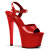 Pleaser SKY-309 - Patent Red