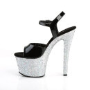 Pleaser SKY-309LG - Black/Silver