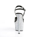 Pleaser SKY-309LG - Black/Silver