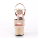 Pleaser SKY-309TT - Nude/Rosé Golden