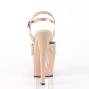 Pleaser SKY-309TT - Nude/Ros&eacute; Gold