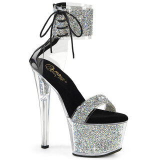 Pleaser SKY-327RSI - Silver/Black