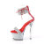 Pleaser SKY-327RSI - Silver/Red