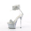 Pleaser SKY-327RSI - Silver / White