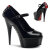 Pleaser DELIGHT-687FH - Black/Red