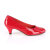 Pleaser Pink Label FEFE-01 - Patent Red