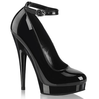 Fabulicious SULTRY-686 - Patent Black