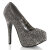 Bordello TEEZE-06R - Pewter Grey