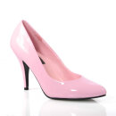 Pleaser VANITY-420 - Patent baby pink