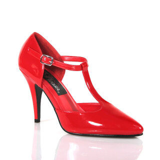 Pleaser VANITY-415 - Patent Red