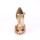 Pleaser VANITY-415 - Rose Gold Metallic