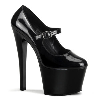 Pleaser SKY-387 - Patent Black