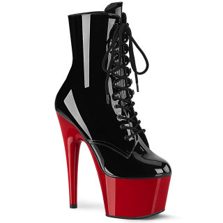 Pleaser ADORE-1020 - Patent Black/Red