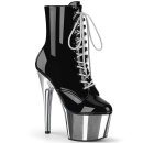 Pleaser ADORE-1020 - Black/Silver