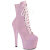 Pleaser ADORE-1020SDG - Glitter Baby Pink