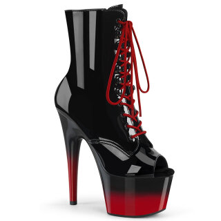 Pleaser ADORE-1021BR-H - Patent Black/Red