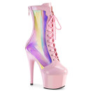 Pleaser ADORE-1047 - Hologram / Baby Pink