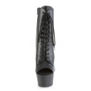 Pleaser ASPIRE-1021 - PU Black (Vegan)