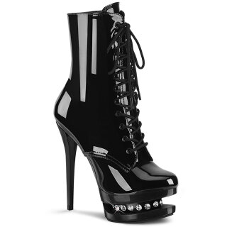 Pleaser BLONDIE-R-1020 - Patent Black