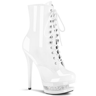 Pleaser BLONDIE-R-1020 - Patent White