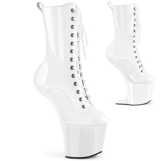 Pleaser CRAZE-1040 - Patent White