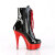 Pleaser DELIGHT-1020 - Black/Red Chrome