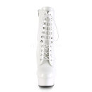 Pleaser DELIGHT-1020 - Patent White