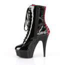 Pleaser DELIGHT-1020FH - Patent Black