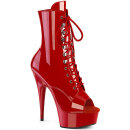 Pleaser DELIGHT-1021 - Patent Red