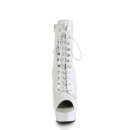 Pleaser DELIGHT-1021 - Patent White