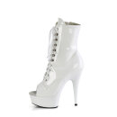 Pleaser DELIGHT-1021 - Patent White