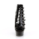 Pleaser DELIGHT-600-11 - Patent Black