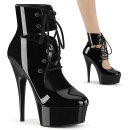 Pleaser DELIGHT-600-22 - Patent Black