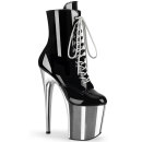 Pleaser FLAMINGO-1020 - Black/Silver