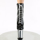 Pleaser FLAMINGO-1020 - Black/Silver