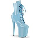 Pleaser FLAMINGO-1020 - Patent Baby Blue