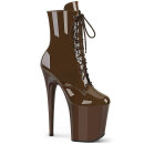 Pleaser FLAMINGO-1020 - Patent Mocha