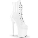 Pleaser FLAMINGO-1020 - Patent White