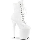 Pleaser FLAMINGO-1020 - Faux Leather White