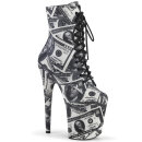 Pleaser FLAMINGO-1020DP - Dollar Print