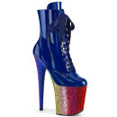 Pleaser FLAMINGO-1020HG - Patent Royal Blue