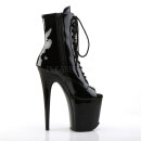 Pleaser FLAMINGO-1021 - Patent Black