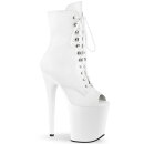 Pleaser FLAMINGO-1021 - Faux Leather White