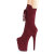 Pleaser FLAMINGO-1050FS - Burgundy