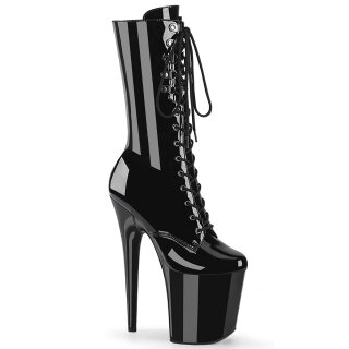 Pleaser FLAMINGO-1054 - Patent Black